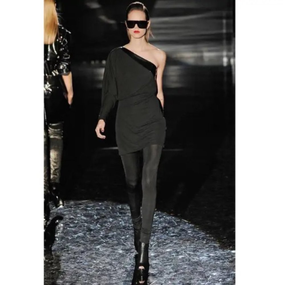 Gucci Black One-Shoulder Dress
